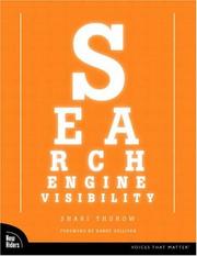 Cover of: Search Engine Visibility by Shari Thurow