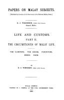Cover of: The Circumstances of Malay Life (Southeast Asian Ethnology Series) by Richard O. Winstedt