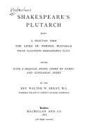 Cover of: Shakespeare's Plutarch by Plutarch