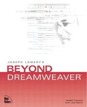 Cover of: Joseph Lowery's Beyond Dreamweaver