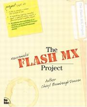 Cover of: The Flash MX Project
