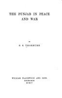 Cover of: The Punjab in peace and war. by S. S. Thorburn