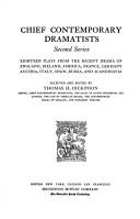 Cover of: Chief contemporary dramatists, second series by Dickinson, Thomas Herbert