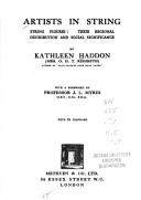 Cover of: Artists in String | Kathleen Haddon