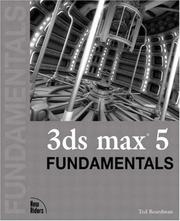 Cover of: 3ds max 5 fundamentals