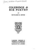 Cover of: Coleridge and His Poetry