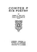 Cover of: Cowper and His Poetry by James A. Ray