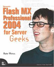 Cover of: Macromedia Flash MX Professional 2004 for Server Geeks (VOICES)