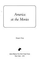 Cover of: America at the Movies by Margaret Thorp