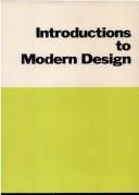 Cover of: Introduction to Modern Design by Edgar Kaufmann