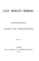 Cover of: Lady Morgan's Memoirs by Lady Morgan, Lady Morgan