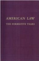 Cover of: Law miscellanies: containing an introduction to the study of the law: notes on Blackstone's Commentaries, shewing the variations of the law of  Pennsylvania from the law of England, and what acts of Assembly might require to be repealed or modified; observations on Smith's edition of the laws of Pennsylvania; strictures on decisions of the Supreme Court of the United States, and on certain acts of Congress, with some law cases, and a variety of other matters, chiefly original.