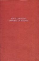 Cover of: An accounting concept of revenue