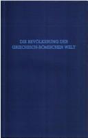 Cover of: Die Bevolkerung Der Griechisch Romischen Welt (Ancient economic history)