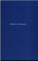 Cover of: Observations and essays on the statistics of insanity