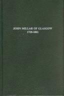 Cover of: John Millar of Glasgow 1735-1801 (European political thought)