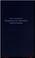 Cover of: Four treatises of Theophrastus von Hohenheim, called Paracelsus