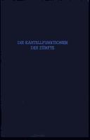 Cover of: Die Kartellfunktionen der Zünfte