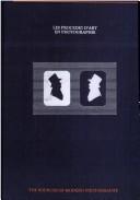 Cover of: Les procédés d'art en photographie