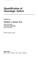 Cover of: Quantification of neurological deficit