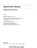 Cover of: Mitral valve disease by edited by Marian I. Ionescu, Lawrence H. Cohn.