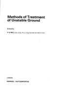 Cover of: Methods of treatment of unstable ground