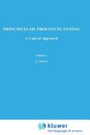 Cover of: Principles of process planning: a logical approach