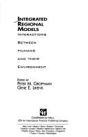 Cover of: Integrated regional models: interactions between humans and their environment