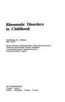 Cover of: Rheumatic Disorders Child by B. M. Ansell, Ansell