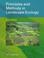 Cover of: Principles and Methods in Landscape Ecology