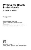 Cover of: Writing for Health Professionals (TIP) by Philip Burnard