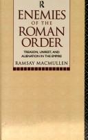 Cover of: Enemies of the Roman Order  by Ramsay MacMullen