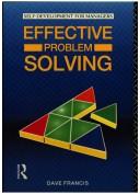 Cover of: Effective problem solving | Dave Francis