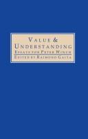 Cover of: Value and Understanding: Essays for Peter Winch