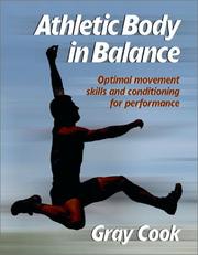 Cover of: Athletic Body in Balance by Gray Cook