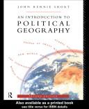 Cover of: An introduction to political geography