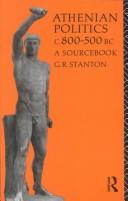 Cover of: Athenian politics, c. 800-500 B.C.: a sourcebook