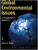 Cover of: Global Environmental Issues: A Climatological Approach