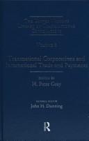 Cover of: The United Nations Library on Transnational Corporations by John Dunning