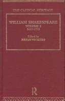 Cover of: William Shakespeare by edited by Brian Vickers. Vol.2, 1693-1733.