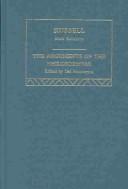 Cover of: Russell: Arguments of the Philosophers, 37 Volume Set (Arguments of the Philosophers)