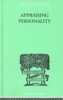 Cover of: Appraising Personality