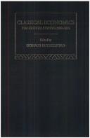 Cover of: Classical economics. by edited by Donald Rutherford.