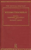 Cover of: William Thackeray by edited by Geoffrey Tillotson and Donald Hawes.