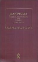 Cover of: Jean Piaget | 