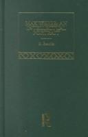 Cover of: Max Weber Classic Monographs V2: Max Weber: An Intellectual Portrait (Max Weber Classic Monographs, V. 2)