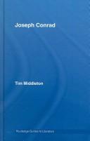 Cover of: Joseph Conrad (Routledge Guides to Literature) by Tim Middleton