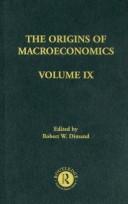 Cover of: Origins of Macroeconomics, Volume Three