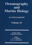 Oceanography and marine biology by R. N. Gibson, R. J. A. Atkinson