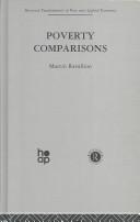 Cover of: Poverty Comparisons: Harwood Fundamentals of Applied Economics (Harwood Fundamentals of Pure & Applied Economics)